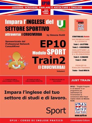 cover image of Corso di Inglese Pratico EP10 &#8211; Impara l'inglese del settore sportivo con I CRUCIVERBA